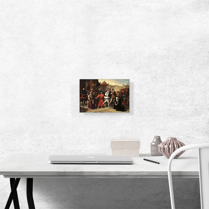 The Entry Into Paris Of The Dauphin Later Charles V 1821
