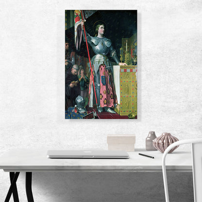 Joan Of Arc At the Coronation Of King Charles VII 1429