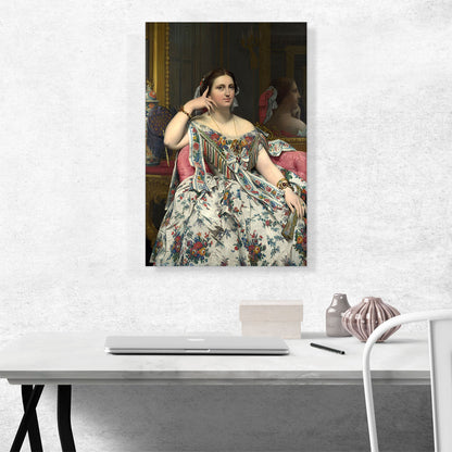 Madame Moitessier 1856