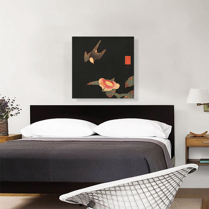 Swallow and Camellia