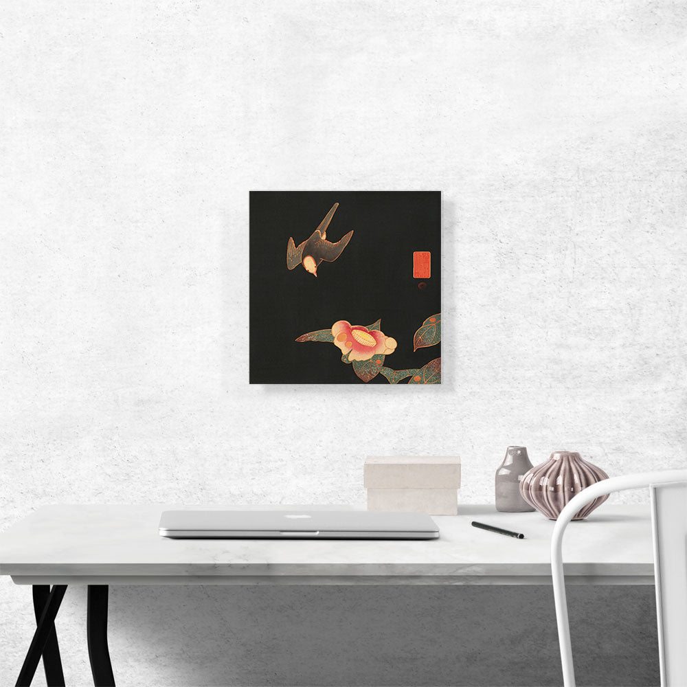 Swallow and Camellia