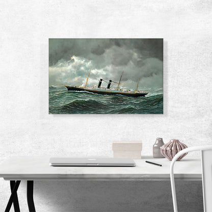 The S.S. Philadelphia at Sea