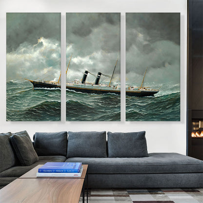 The S.S. Philadelphia at Sea