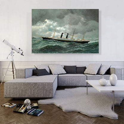 The S.S. Philadelphia at Sea