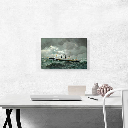 The S.S. Philadelphia at Sea