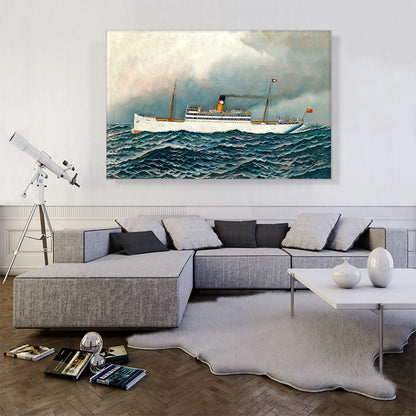 The S.S. Zacapa at Sea