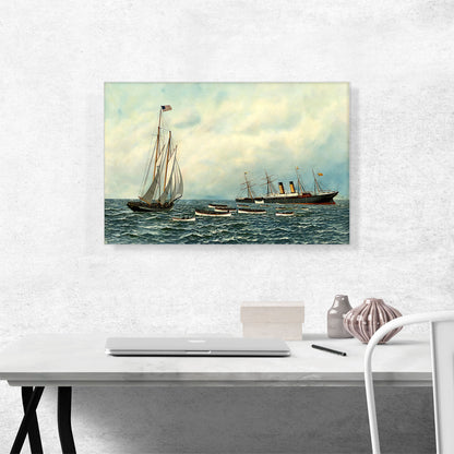 The Sinking of the S.S. Oregon 1903