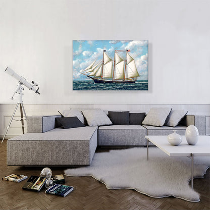 The Three-Masted American Schooner