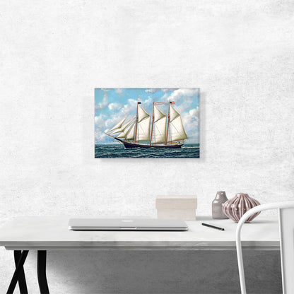 The Three-Masted American Schooner