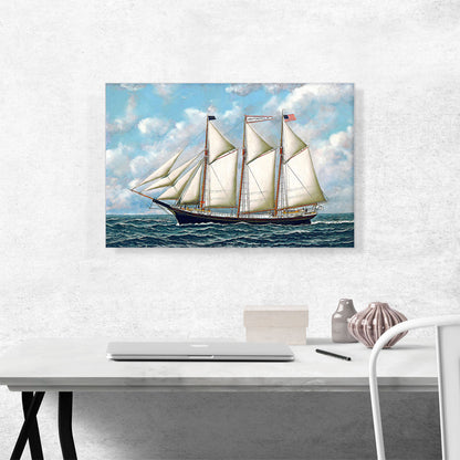 The Three-Masted American Schooner