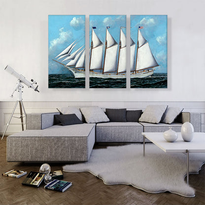 Portrait of the Ship Anna R. Heidritter