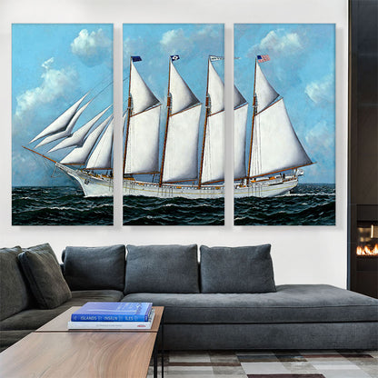 Portrait of the Ship Anna R. Heidritter