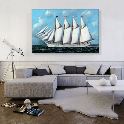 Portrait of the Ship Anna R. Heidritter