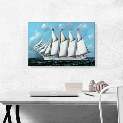 Portrait of the Ship Anna R. Heidritter