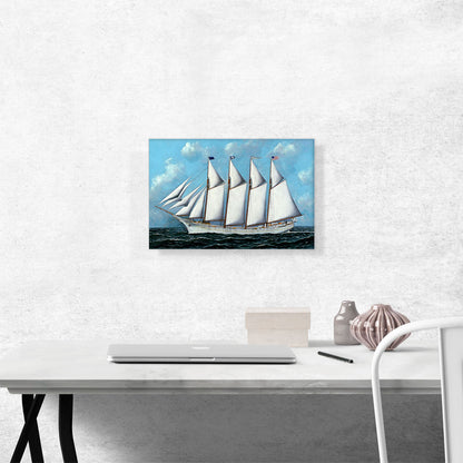 Portrait of the Ship Anna R. Heidritter