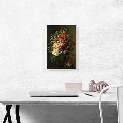 Still Life With Peonies Poppies And Honeysuckle 1848