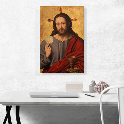 Christ The Saviour With The Eucharist