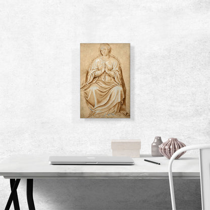 Seated Virgin Towards 1555