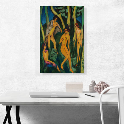 Four Nudes Under a Tree 1913