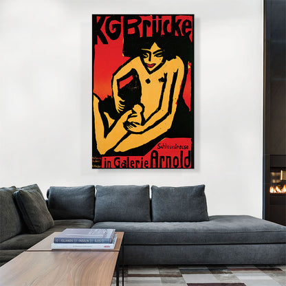 Poster Galerie Arnold in Dresden 1910
