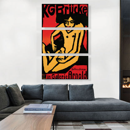 Poster Galerie Arnold in Dresden 1910