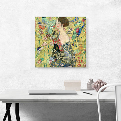 Lady With Fan 1918