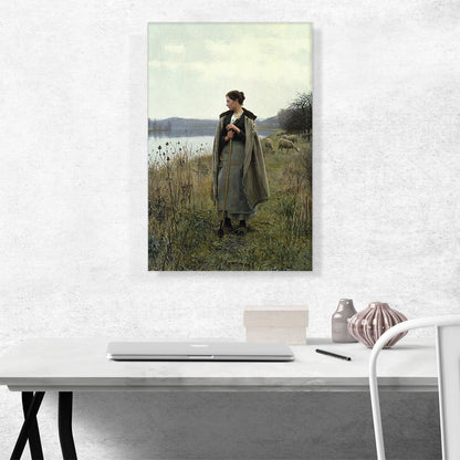 The Shepherdess Of Rolleboise 1896