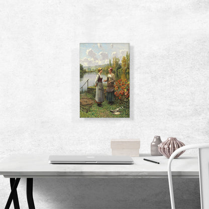 Two Women In a Landscape