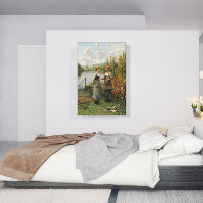 Two Women In a Landscape