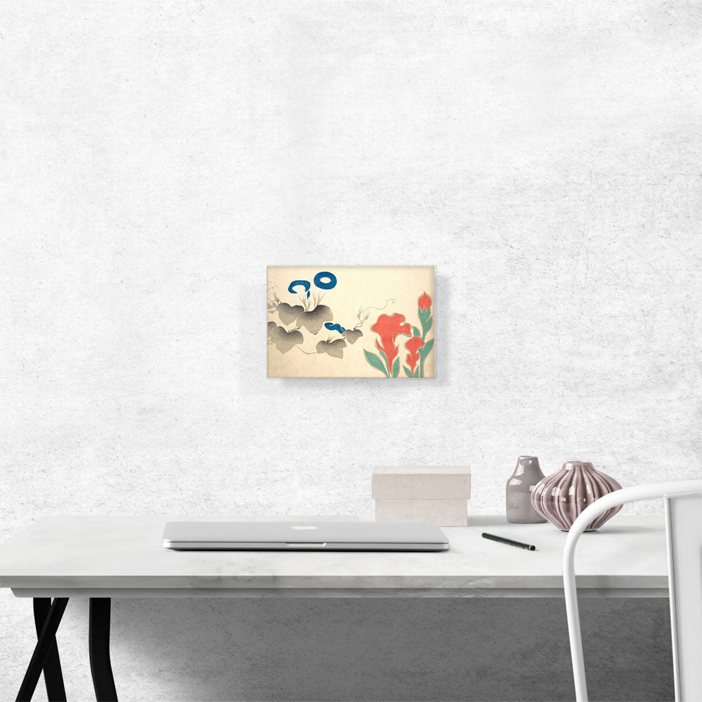 Design Of Morning-Glory And Other Flowers