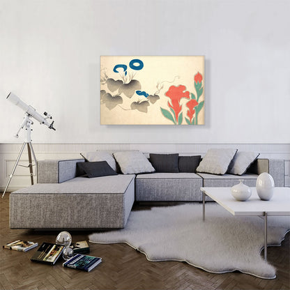 Design Of Morning-Glory And Other Flowers