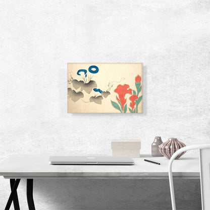 Design Of Morning-Glory And Other Flowers
