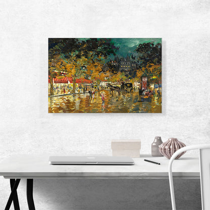 Paris Night Scene