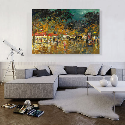 Paris Night Scene