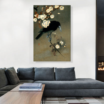 Crow and Blossom 1910