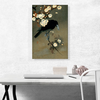 Crow and Blossom 1910