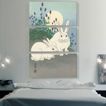 Rabbits and the Moon