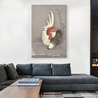 Rooster and Hen