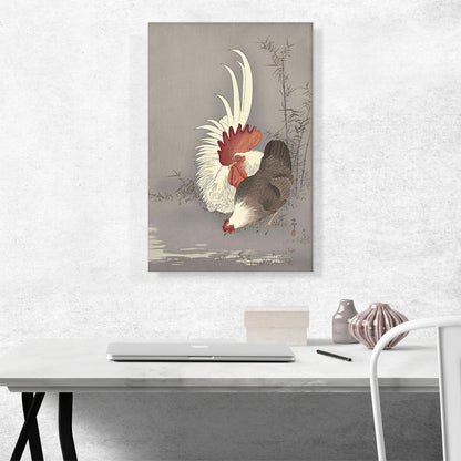 Rooster and Hen