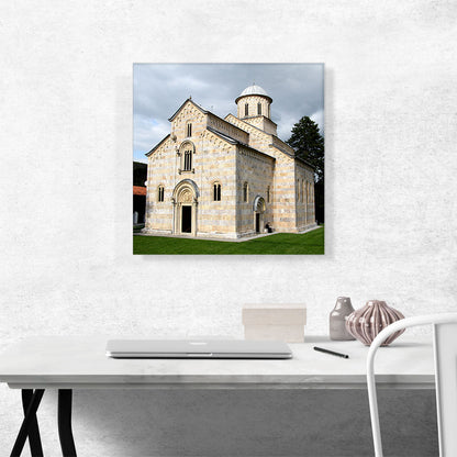 Visoki Decani Medieval Orthodox Christian Monastery in Pec Peja Kosovo