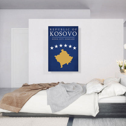 Republic of Kosovo Honor Duty Homeland Motto