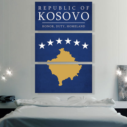Republic of Kosovo Honor Duty Homeland Motto
