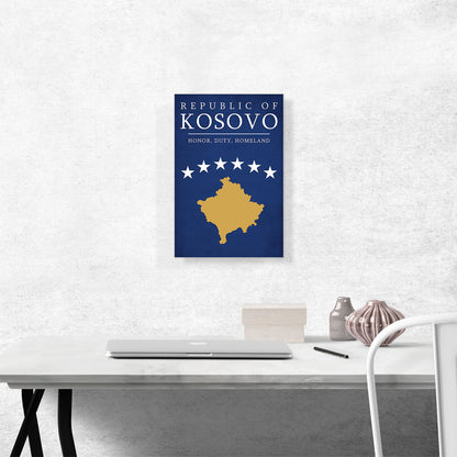 Republic of Kosovo Honor Duty Homeland Motto