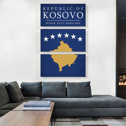 Republic of Kosovo Honor Duty Homeland Motto