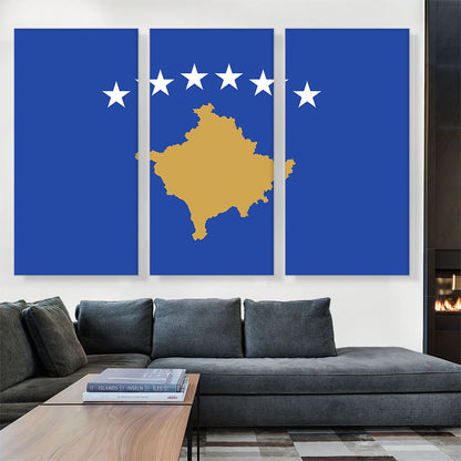 Kosovo Country Flag