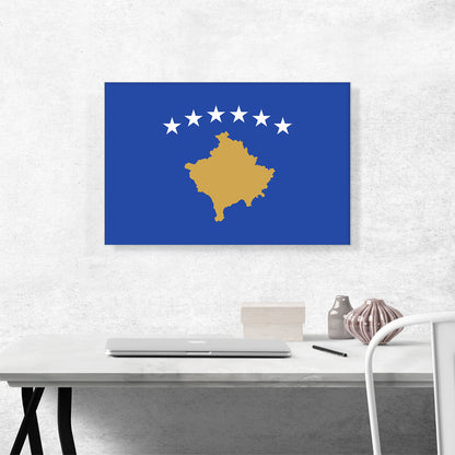 Kosovo Country Flag
