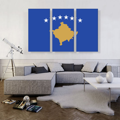 Kosovo Country Flag