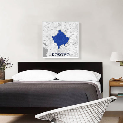 Kosovo on World Map