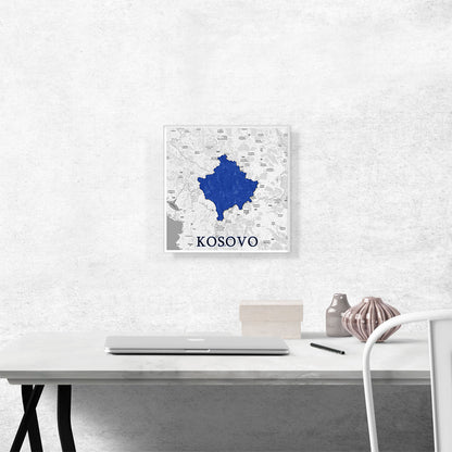 Kosovo on World Map