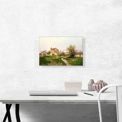Rural Scene In the Barbizon Suburbs